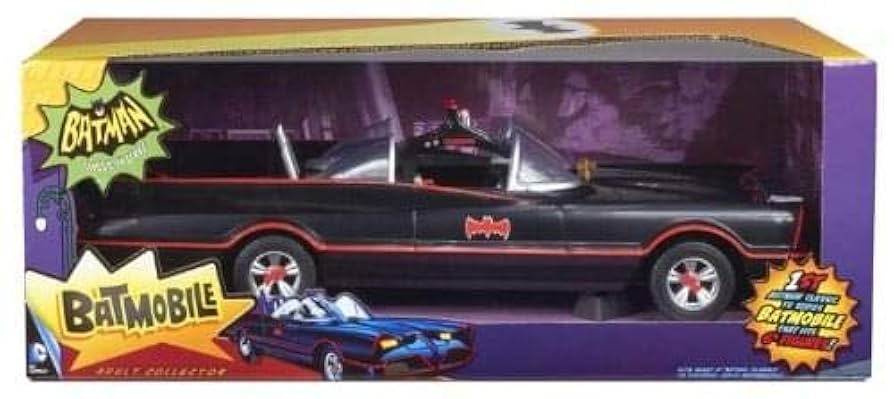 ミニカー BATMAN 1966 TV Batmobile 1/18 Mattel Batman 1966 TV Series Batmobile 1:18 Scale Die-Cast Metal