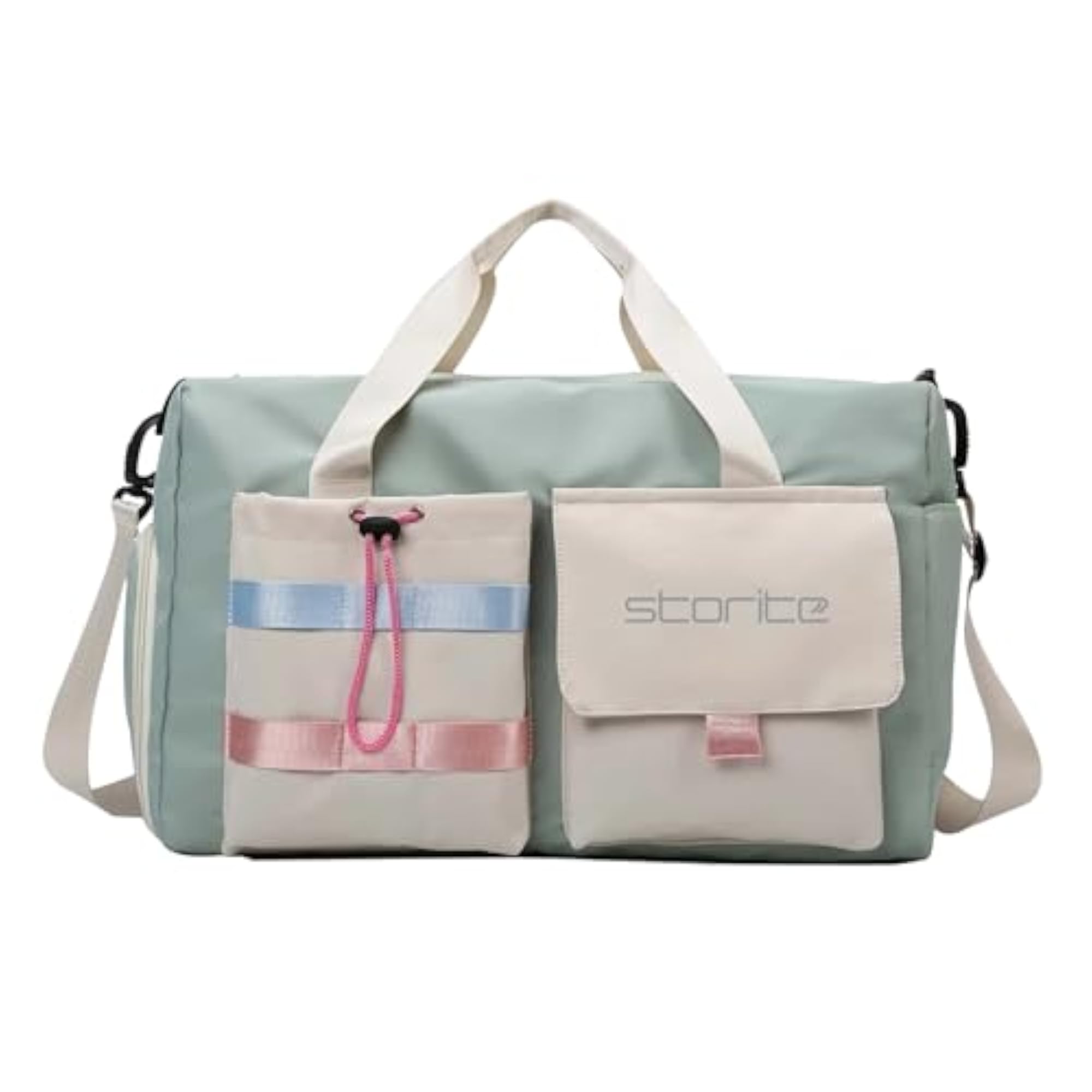 Travel Duffel Bag with Shoe Compartment