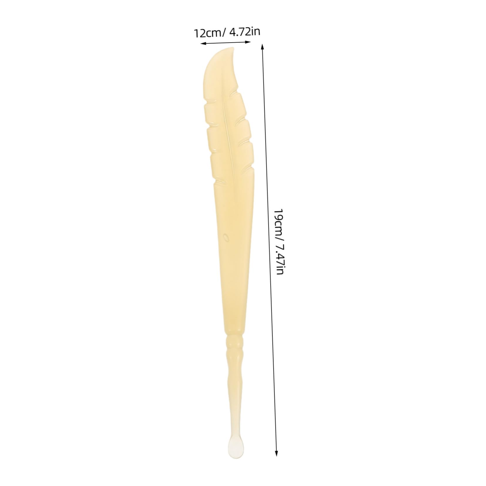 TOVINANNA 2pcs Gentle Ear Cleaning Spoon Boys and Girls Ear Cleaner Tool Soft Silicone for Children