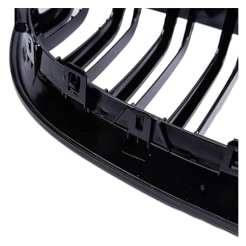 Grille pare-choc avant centrale pour E60 E61 Série 5 2003-2009 calandre jaune - 6