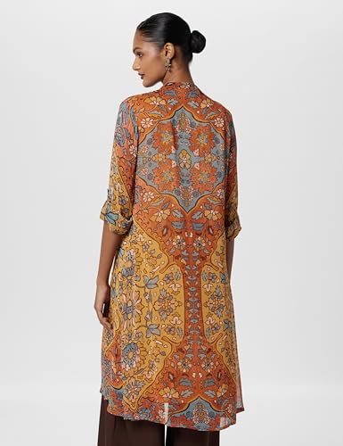 Image of BIBA Women Viscose Straight Printed Kurti