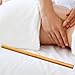 Menolana Bamboo Massage Sticks Massage Gua Sha Tools Beauty Salon Bamboo Guasha Tool Massage and Relaxing Massager Tool for Waist Neck, 30x1.5cm