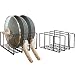 STORAGE MANIAC Pot Lid Organizer|Cutting Board Holder|Sheet Pan Organizer, Bronze, 2-Pack