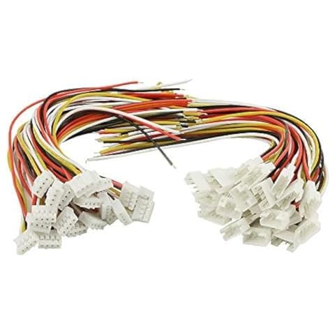 XINGYHENG 40Pcs 2.0mm 4PIN Female Male Connecting Plug with 15cm Terminal Connector Wire Cable for Light Strip 5.9’’ Compatible with JST PH Cover