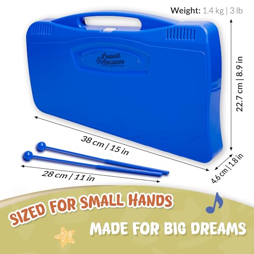 image for Leopold & Marianne | Xylophone for Kids Ages 5-9 | Kids Musical Instru