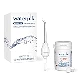 Waterpik Boost Water Flosser Tip with 30 Fresh Mint Whitening Tablets, Whiten Teeth and Remove Stains Gently