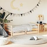 Avec tiroirs : les tiroirs fournis offrent beaucoup d'espace pour ranger les petits jouets, les vêtements et la literie pour garder la chambre de votre enfant bien rangée.