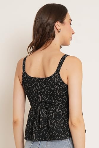 Image of COTLAND Fashions Designer Pre-Shrunk Cotton Peplum Top for Women