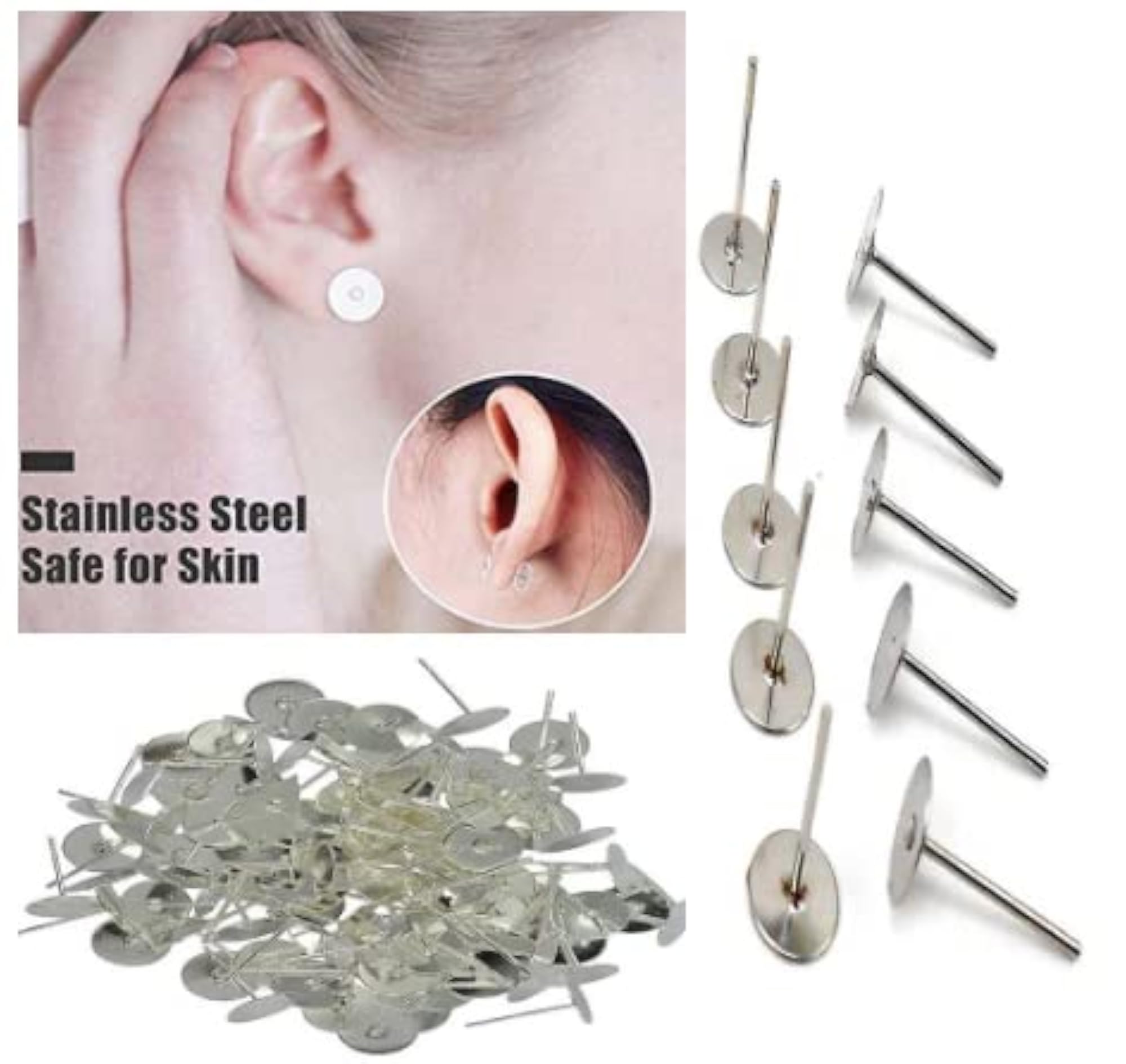 Silicone Rubber Earring Stoppers for Stud Earrings