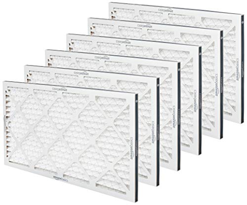 Amazon Basics 14x25x1 Air Filter, MERV 11 AC Furnace Filters, Allergy Control, Removes Dust and Lint, Electrostatic, 6-Pack (Actual Size: 13.75" x 24.75" x 0.75") by Amazon Basics - Image 3