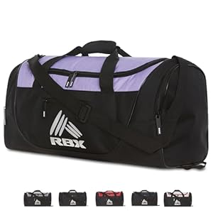 RBX Gym Bags for Men, Small Gym Bag for Women with Shoe Compartment, Duffle Bag for Travel, Sports Bag, Camping, Weekend, Carry On, Overnight Duffel Bag for Women with Shoulder Strap