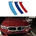 WLJYCCC Bande Garniture calandre Pare-Chocs Avant de Voiture, pour BMW Série 3 G20 E90 E91 E92 E93 F30 F34 E46 Coupé GT, Plastique ABS Tricolore