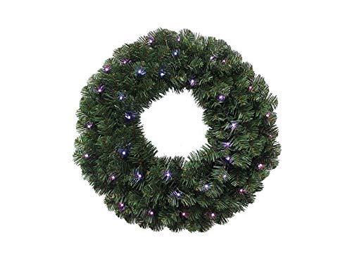 App Gesteuerter Türkranz mit 50 RGB + Weißen LEDs, Grünes Kabel - Special Edition - Indoor-Weihnachtsdekoration - Generation II