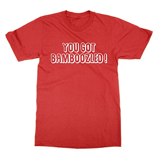 T-shirt You Got Bamboozled rouge XXL pour afficher votre bonne humeur
