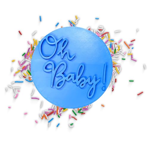 Generic Oh Baby Embosser/Stamp for Fondant, Icing, Cookie, Cupcake, Cake, Decoration (Oh Baby 1)