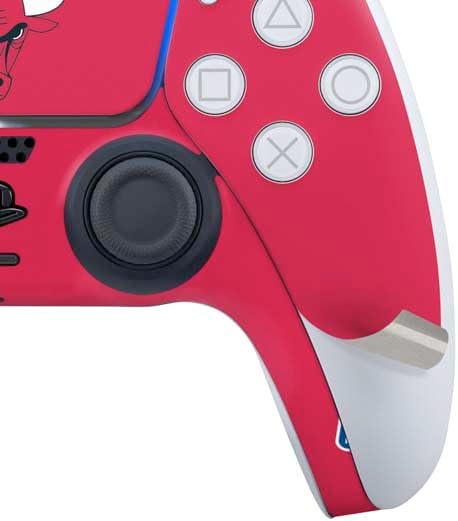Skinit Decal Gaming Skin Compatible with PS5 Bundle - Officially Licensed NBA Chicago Bulls Large Logo Design
