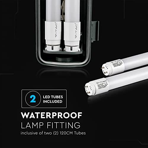 Réglette LED étanche 36W contre l'humidité des pièces techniques