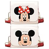 Babioms 2pcs Kinderhandtasche, Cartoon Crossbody Purse, Kinder Umhängetasche, für Mädchen zum Ausgehen oder Reisen, Cartoon Schulter-Tasche(12 * 9 * 6cm)