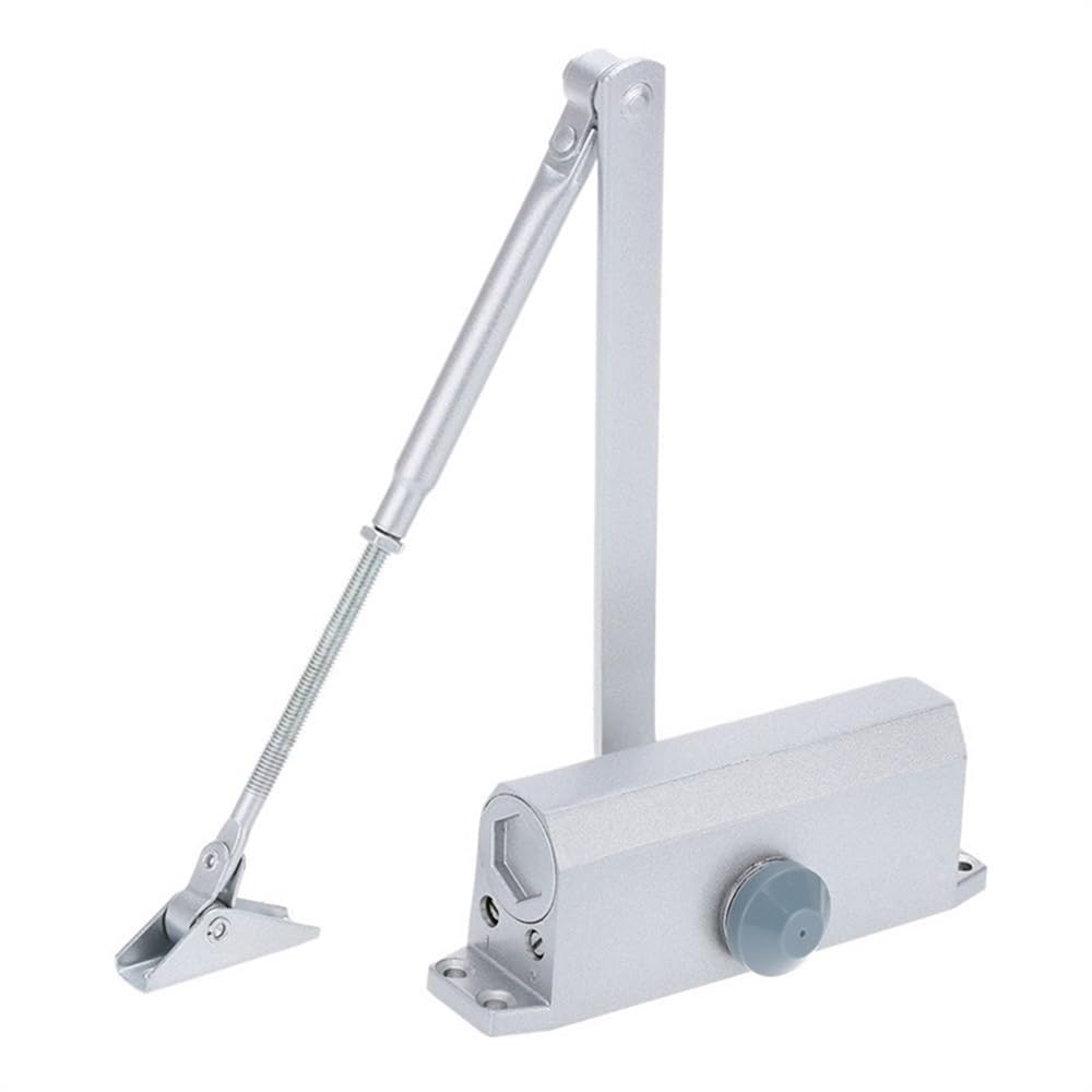 Ferme Porte Ferme-Porte Automatique système de sécurité Fermeture réglable/Vitesse de Verrouillage Aluminium for Portes Gauche et Droite 25-45Kg 900mm Ferme Porte Automatique