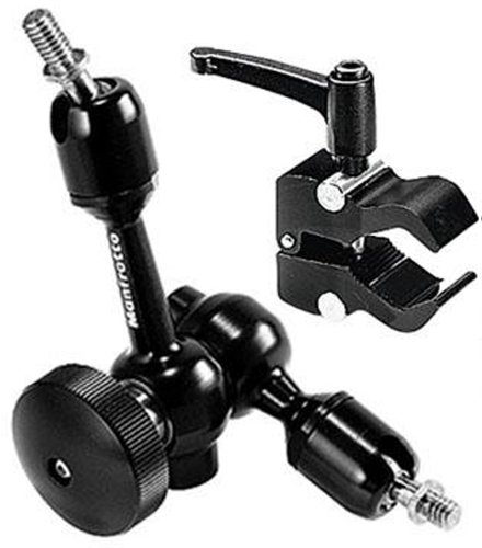 Manfrotto 814KIT brazo articulado hidrostático para fijar monitores de vídeo