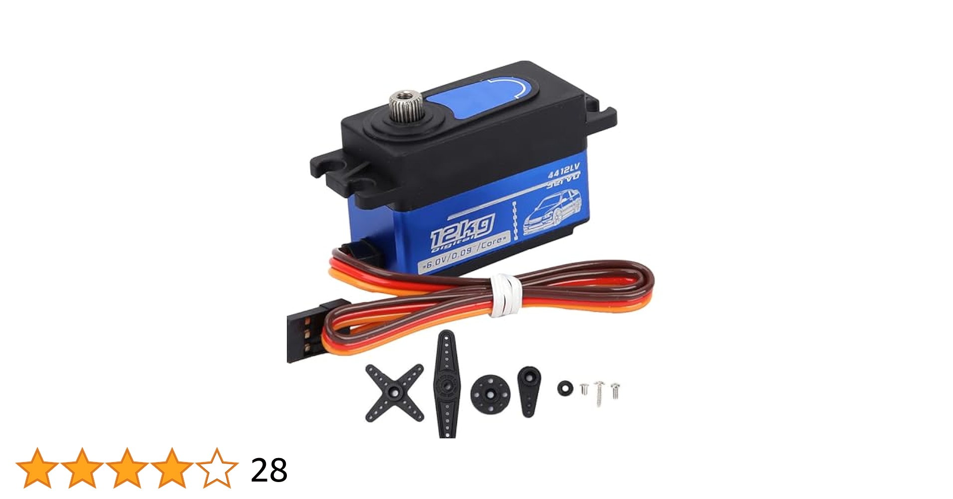 Amazon | Honiwu サーボ サーボモーター 12KG ドリフト