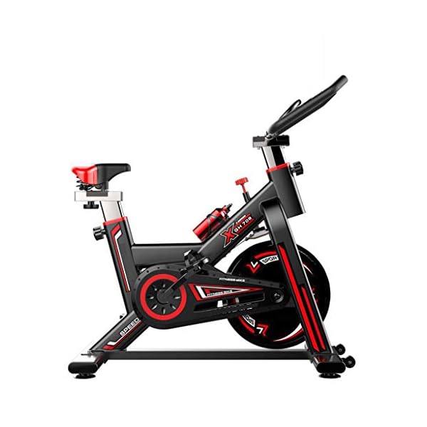YGO Workout Bike Indoor Stationary Fitness Bike Cycling Bike 18 LB Flywheels Silent Belt Drive with Resistance System…