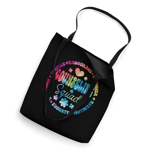 Groovy Counseling Squad Appreciation Week Back to School Tote Bag