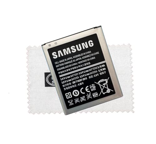 Batterie d'origine pour B100AE pour Galaxy Ace 3 S7270 / Trend 2 S7898 / Trend 2 Duos S7572 / Trend Lite S7390 avec Chiffon de Nettoyage d'écran Shlok