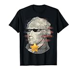 COOLE LUSTIGE SONNENBRILLE PATRIOTISCH HAMILTON