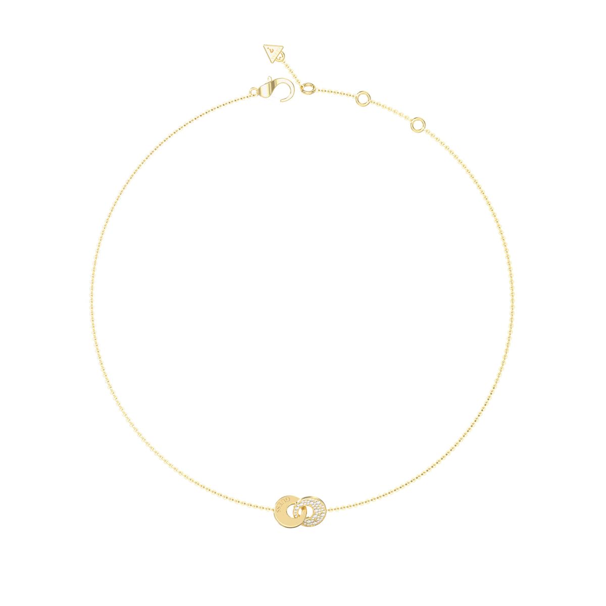 Guess UBN05219YG Blooming Summer Ladies Gold Tone Interlink Jewellery