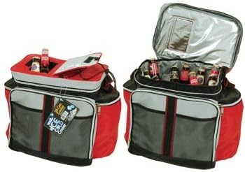 Soft Sided Cooler with Easy Open Top & Pockets (36 Can Cap.) (Random Color)