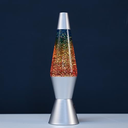 Lámpara LED con Glitter I-TOTAL de 37 cm y base plateada 3