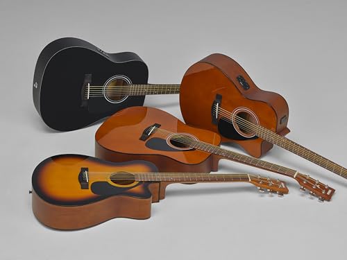 Image of Yamaha F280 Acoustic Guitar - 6-String Dreadnought Body, Wood Brown Finish, Laminated Spruce Top, Balanced and Rich Tone, Smooth Neck Profile, Durable Build for Comfortable Playability