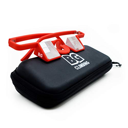 BG Climbing Belay Glasses (Red)
