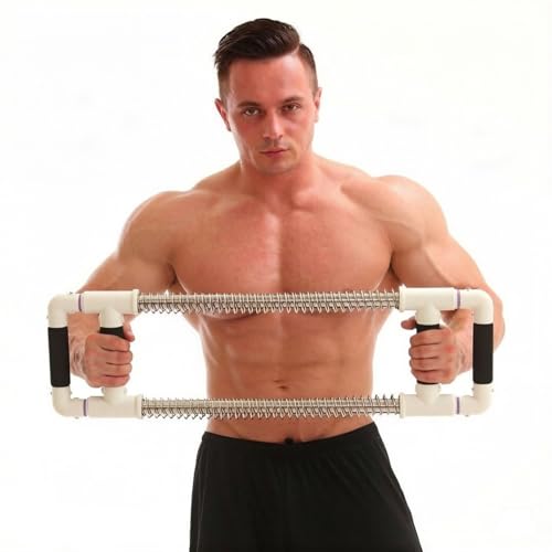 GOFITNESS Push Down Bar Appareil de Musculation pour Les Pectoraux - Muscler : Pectoraux, Bras, Épaules, Abdos et Dos - Entraîneur de Force à Maison