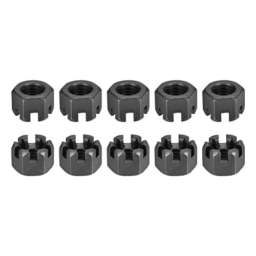 Écrous hexagonaux à fente M12 x 1,75 mm pour réparation de moteurs