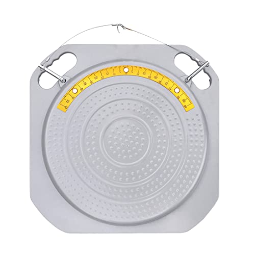 Image of Car Wheel Alignment Turntable Turn Plates Wheel Clamp for Wheel Alignment 400MM X 400MM