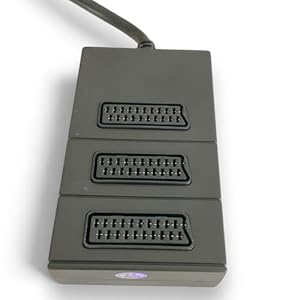 SM-PC 3-fach SCART-Verteiler Adapterkabel
