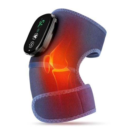 Heated Knee Massager, Foot Massager with Heat, Shoulder Massagers with Heat, Knees Warmers Wrap,...