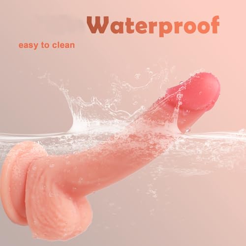 16,5cm Realistischer Penis Anal Dildo, Weiche Mini Silikon Dildo mit Starkem Saugnapf, Natur Kleiner Didloschwanz für frauen, Erwachsene Sexspielzeug analdilos für Anfänger Paare Männer