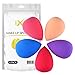 IXO 5 Pack Multi-Colored Makeup Beauty Sponge, Beauty Product Blending Sponge, Makeup Sponge Blender For Liquid, Cream, And Powder
