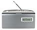Produktbild Grundig Music 7000X DAB+ Radio, für unterwegs oder zuhause, tragbares Radio, UKW, großes Display, einfache Bedienung, Senderspeicher, Radiowecker, Snooze, Grey/Silver