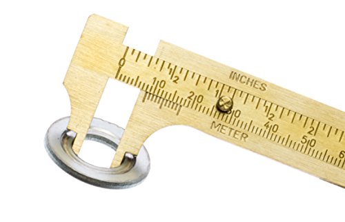 Calibrador de latón 2-1/2 pulgadas SE miniatura 5