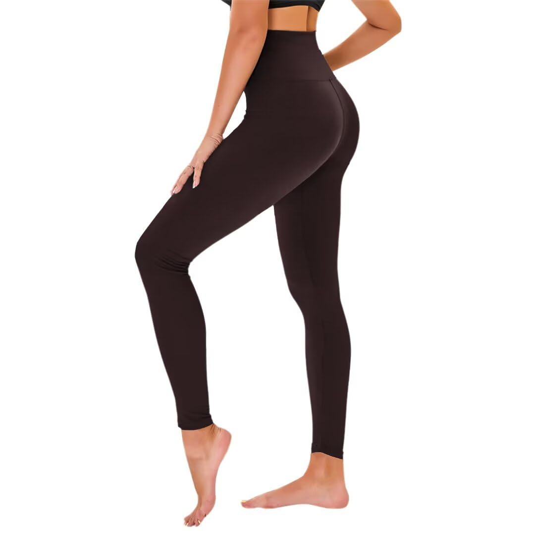 TNNZEET High Waist Leggings Damen Elastische Leggins Weiche Sporthose Gym | Sportleggins Lang, Bequeme Yogahose, Activewear Mode Sportkleidung, Fashion Hose, Weicher Kompressionsleggins