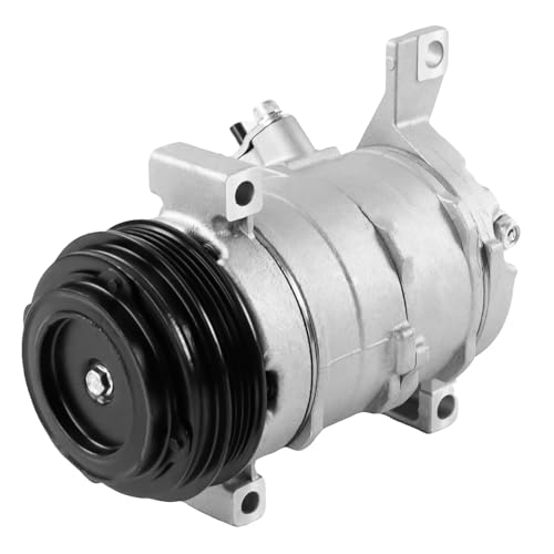 Autodevil Compresor de CA para Escalade Silverado Suburban Tahoe GMC Sierra Yukon, 4.8L 5.3L 5.7L 6.0L 6.2L 8.1L, A/C con embrague de repuesto para 89024907 20784066 272531 4710315 4710316 100006316