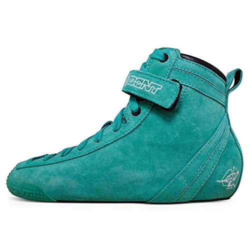 Bont Parkstar Soft Teal Suede Roller Skates for Park Ramps Bowls Street - Rollerskates for Outdoor and Indoor Skating3