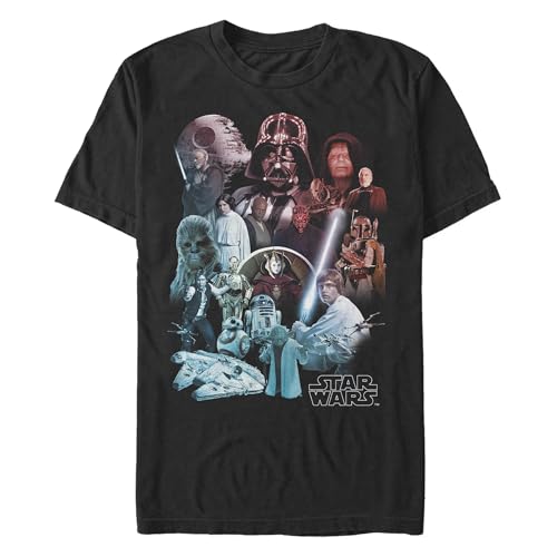 T-Shirt Star Wars Affiche Ultime Coton Anti-Déformation pour Homme