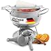 Produktbild TOPANBIETER 999 Feuerzangenbowle Set - Hochwertiges Edelstahl-Set für Genuss und Hingucker - Inklusive Topf, Feuerzange, Stövchen und Brenner
