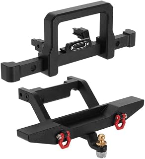 Alloy Machined Front & Rear Bumper for Traxxas 1/18 TRX-4M Crawler