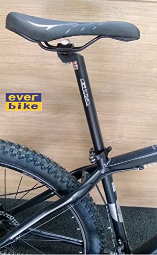 Kit Banco Selim Anatômico Mtb Speed C/Canote E Blocagem Gta